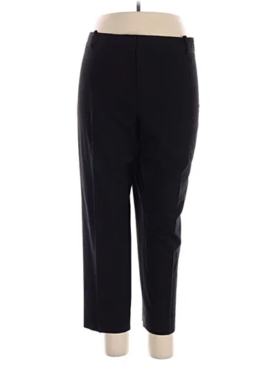 Pre-owned Talbots Dress Pants In Black