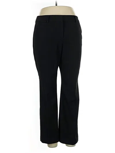 Pre-owned Talbots Dress Pants In Black