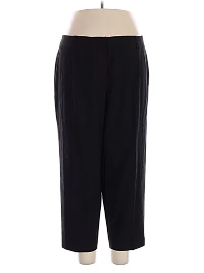 Pre-owned Talbots Dress Pants In Black