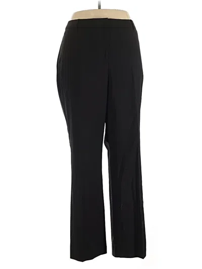 Pre-owned Talbots Dress Pants In Black