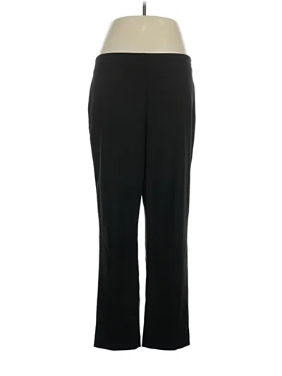 Pre-owned Talbots Dress Pants In Black