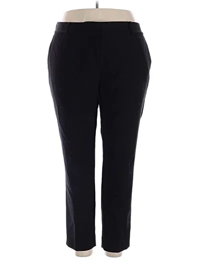 Pre-owned Talbots Dress Pants In Black