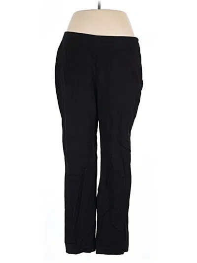 Pre-owned Talbots Dress Pants In Black