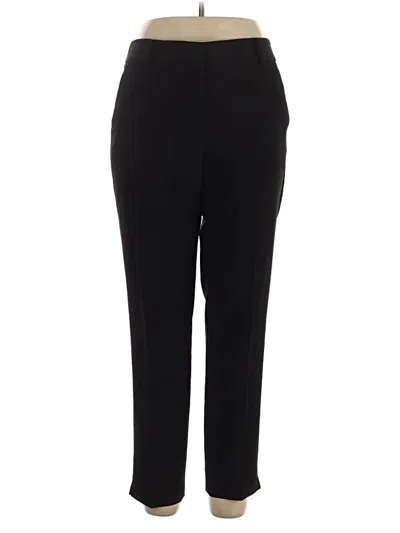 Pre-owned Talbots Dress Pants In Black