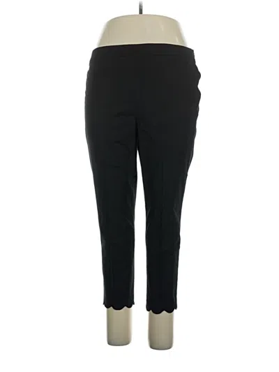 Pre-owned Talbots Dress Pants In Black