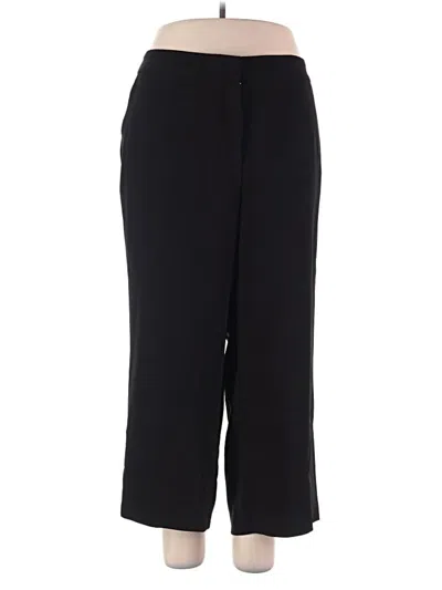 Pre-owned Talbots Dress Pants In Black