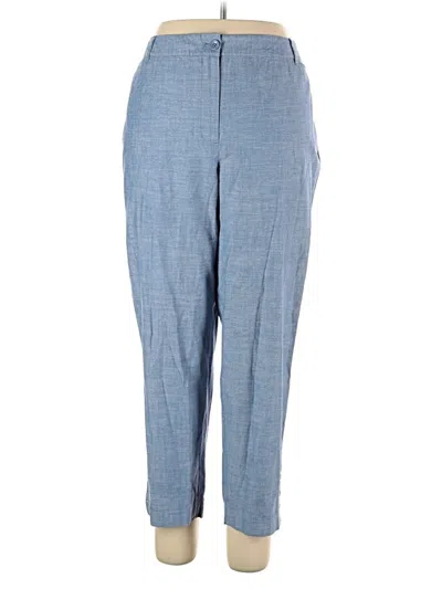 Pre-owned Talbots Dress Pants In Blue