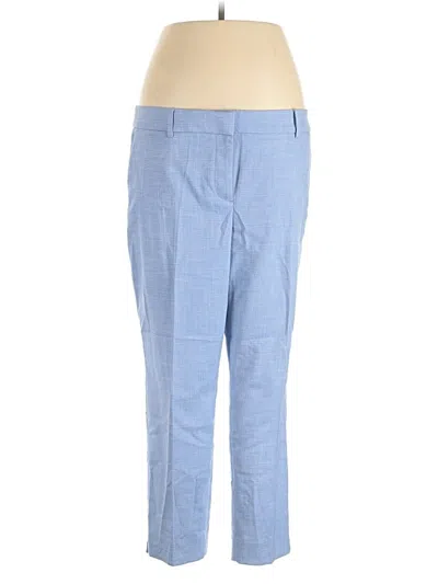 Pre-owned Talbots Dress Pants In Blue