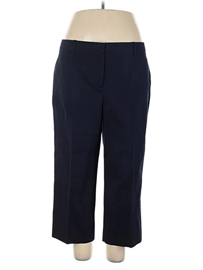 Pre-owned Talbots Dress Pants In Blue