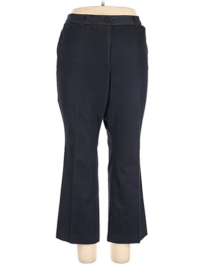 Pre-owned Talbots Dress Pants In Blue