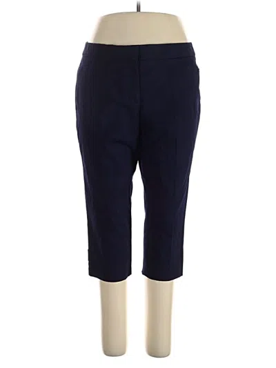 Pre-owned Talbots Dress Pants In Blue