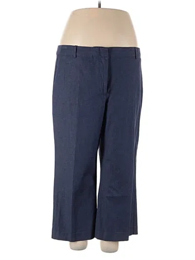 Pre-owned Talbots Dress Pants In Blue