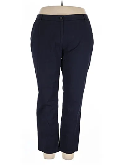Pre-owned Talbots Dress Pants In Blue
