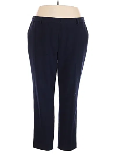 Pre-owned Talbots Dress Pants In Blue