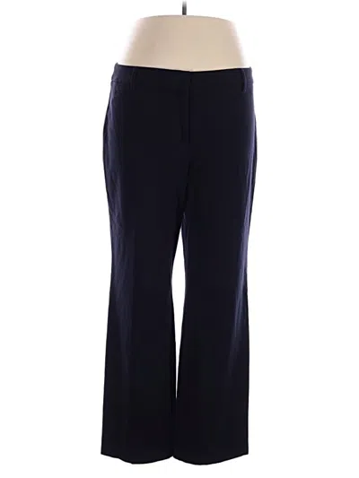 Pre-owned Talbots Dress Pants In Blue