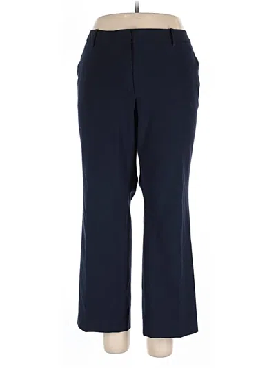 Pre-owned Talbots Dress Pants In Blue