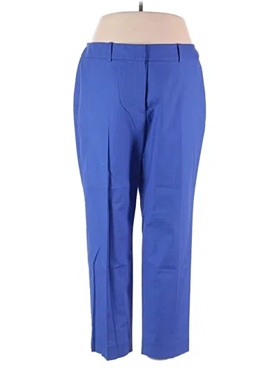Pre-owned Talbots Dress Pants In Blue