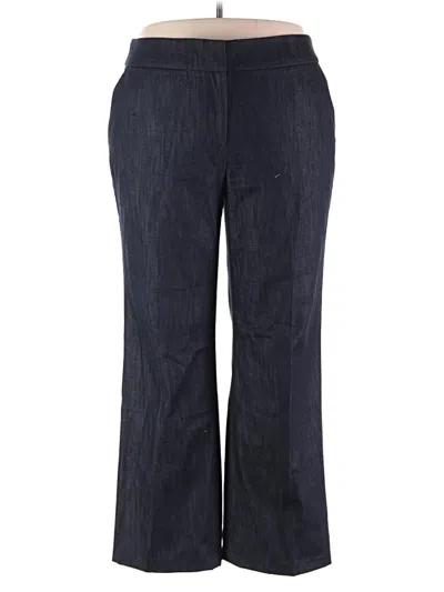 Pre-owned Talbots Dress Pants In Blue
