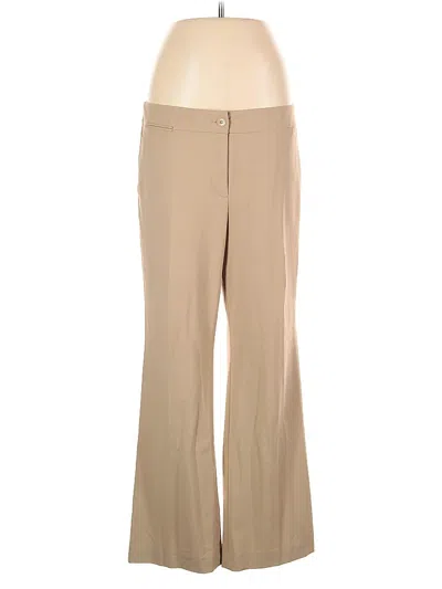 Pre-owned Talbots Dress Pants In Brown