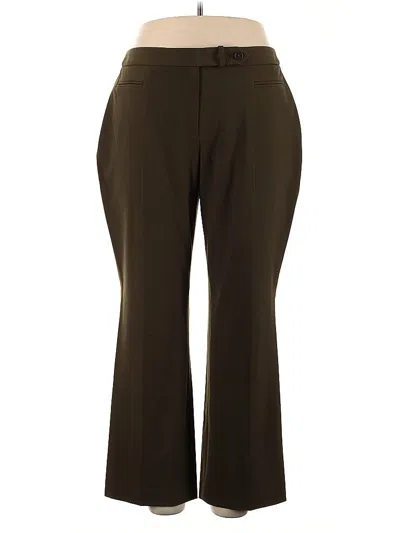 Pre-owned Talbots Dress Pants In Brown