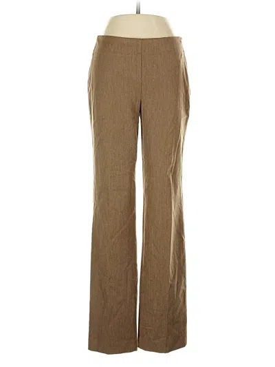 Pre-owned Talbots Dress Pants In Brown