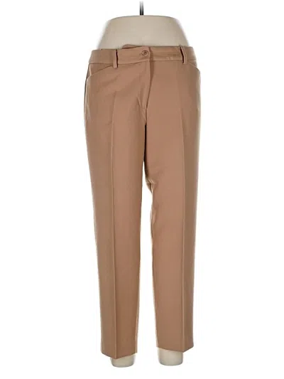 Pre-owned Talbots Dress Pants In Brown