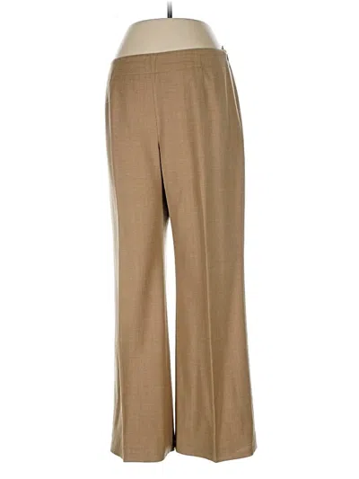 Pre-owned Talbots Dress Pants In Brown