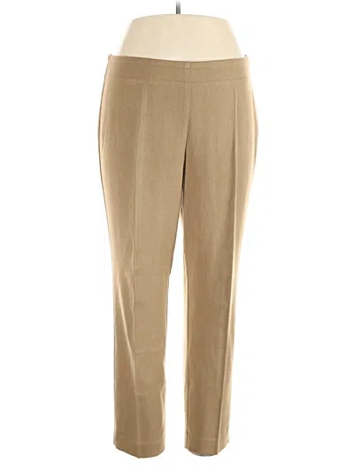 Pre-owned Talbots Dress Pants In Brown