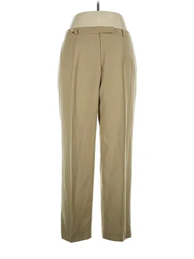 Pre-owned Talbots Dress Pants In Brown