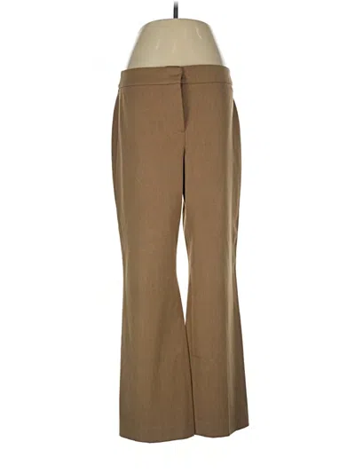 Pre-owned Talbots Dress Pants In Brown