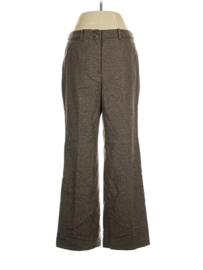 Pre-owned Talbots Dress Pants In Brown