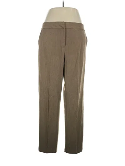 Pre-owned Talbots Dress Pants In Brown