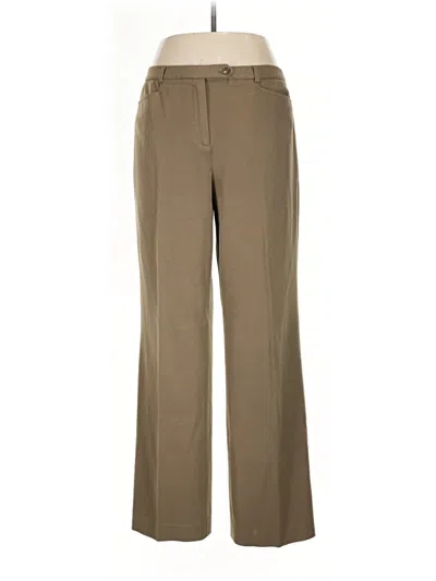 Pre-owned Talbots Dress Pants In Brown