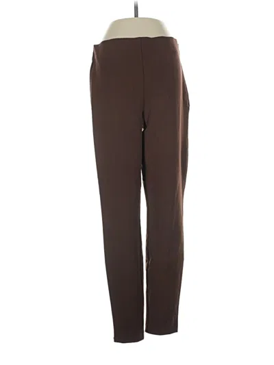 Pre-owned Talbots Dress Pants In Brown