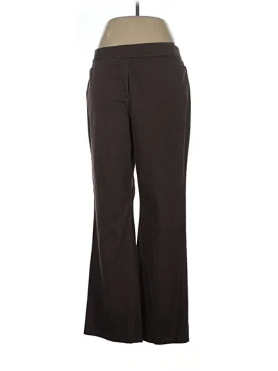 Pre-owned Talbots Dress Pants In Brown