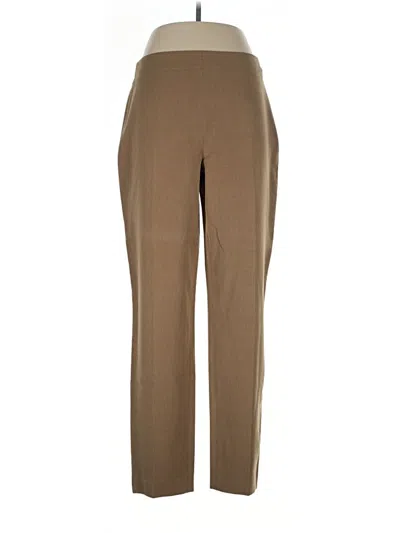 Pre-owned Talbots Dress Pants In Brown
