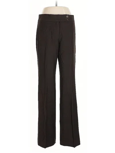 Pre-owned Talbots Dress Pants In Burgundy