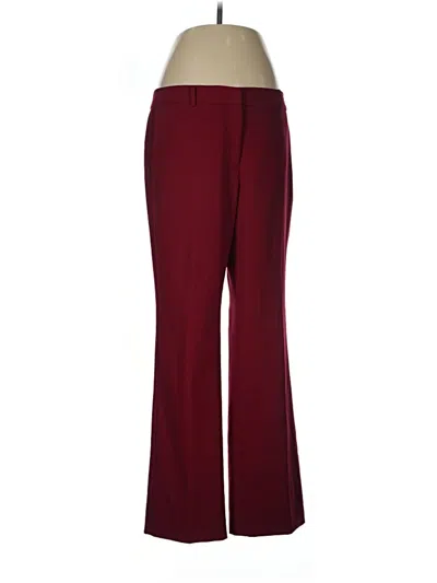 Pre-owned Talbots Dress Pants In Burgundy