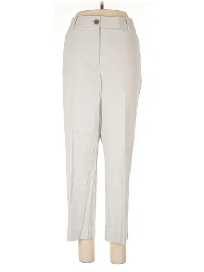 Pre-owned Talbots Dress Pants In Gray