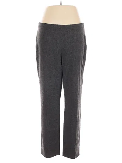 Pre-owned Talbots Dress Pants In Gray