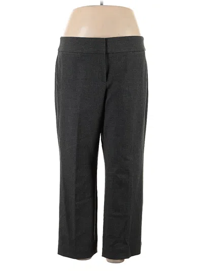 Pre-owned Talbots Dress Pants In Gray