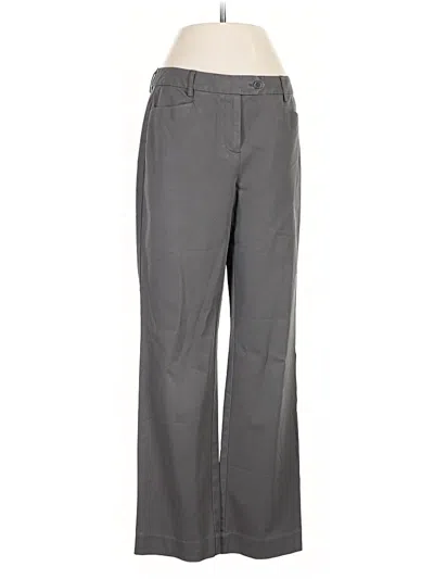 Pre-owned Talbots Dress Pants In Gray