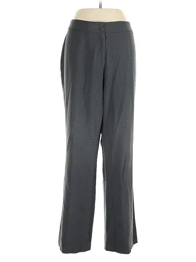 Pre-owned Talbots Dress Pants In Gray