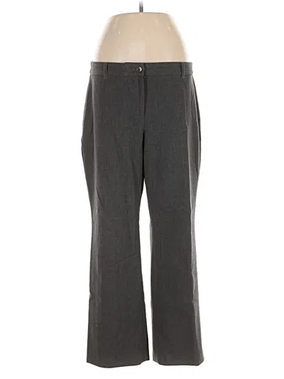 Pre-owned Talbots Dress Pants In Gray