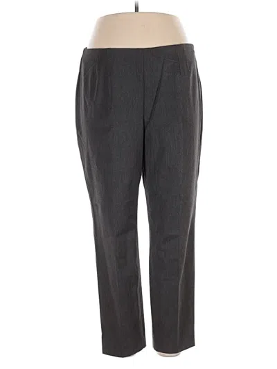 Pre-owned Talbots Dress Pants In Gray
