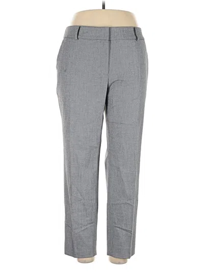 Pre-owned Talbots Dress Pants In Gray