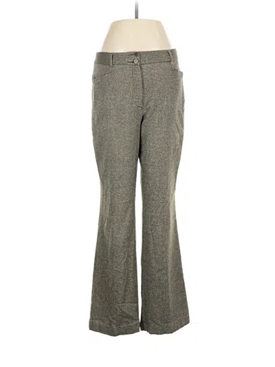 Pre-owned Talbots Dress Pants In Gray
