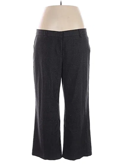 Pre-owned Talbots Dress Pants In Gray