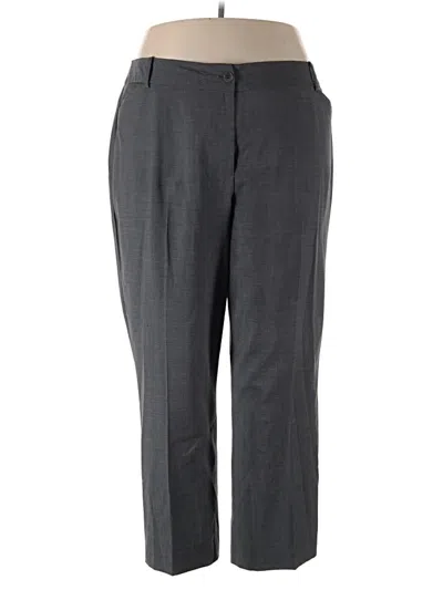 Pre-owned Talbots Dress Pants In Gray