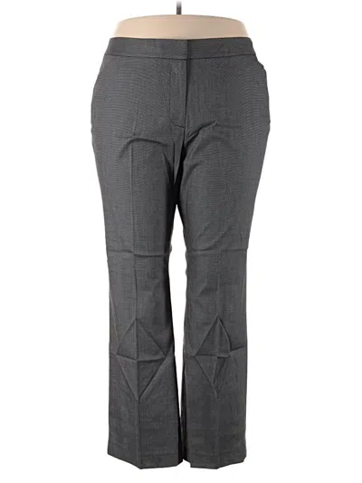 Pre-owned Talbots Dress Pants In Gray